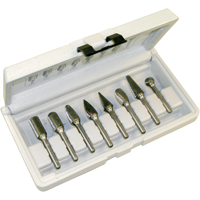 CLEVELAND Right Hand Spiral Burr Sets, 8 Pieces Absolute Business Supply