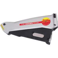Couteau Hidden Edge, 19 mm, Acier, Prise en Aluminium Absolute Business Supply