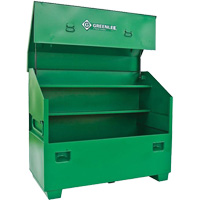 Coffre de chantier, 60" la x 30" p x 48" h, Vert Absolute Business Supply
