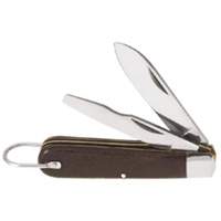 2-Blade Pocket Knife, 2-1/2" Blade, Carbon Steel Blade, Plastic Handle Absolute Business Supply