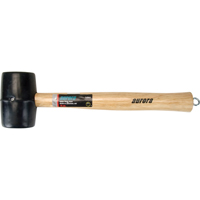 Rubber Mallet, 16 oz., Wood Handle Absolute Business Supply