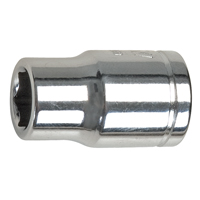 SAE Socket, 1/4", 3/8" Drive, 6 Points Absolute Business Supply
