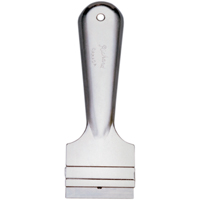 Grattoirs &agrave; lame de rasoir, Lame Acier &agrave; haute teneur en carbone, Largeur 1-1/2", Manche M&eacute;tal Absolute Business Supply