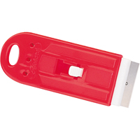 Grattoirs &agrave; lame de rasoir r&eacute;tractable, Lame Acier &agrave; haute teneur en carbone, Largeur 1-1/2", Manche Plastique Absolute Business Supply