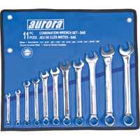 Wrench Set, Combination, 11 Pieces, Imperial Absolute Business Supply