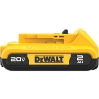 20V Max* Compact XR Battery Pack, Lithium-Ion, 20 V, 2 A Absolute Business Supply