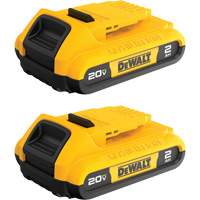 Blocs-piles Max* Compact, Lithium-ion, 20 V, 2 A Absolute Business Supply
