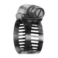 Hose Clamps - Stainless Steel Band & Screw, Min Dia. 0.563, Max Dia. 1-1/4" Absolute Business Supply