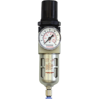 Modular Filter/Regulator, 1/4" NPT, 150 PSI, 0.5 fl.oz. Capacity Absolute Business Supply