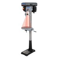Floor Drill Presses With Laser, 13", 5/8" Chuck, 3600 RPM Absolute Business Supply