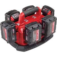 Chargeur de type s&eacute;quentiel pour six piles M18, 18 V, Lithium-ion Absolute Business Supply