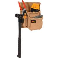 Half Carpenter Apron, Multiple Tool Holder, Leather, 4 Pockets Absolute Business Supply