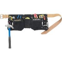 Ceintures &agrave; outils pour apprenti menuisier, Cuir, Noir Absolute Business Supply