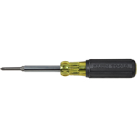 Extended-Reach Multi-Bit Screwdriver/Nut Driver, 9-1/10" L, Cushion Grip Handle Absolute Business Supply