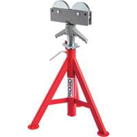 Support de tuyau pour rouleau baiss&eacute; no RJ-98, 59-104 cm R&eacute;glage de la hauteur, 12" Capacit&eacute; max. de tuyau, 1000 lb Capacit&eacute; de charge max. Absolute Business Supply