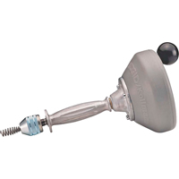 Hand Spinner with C-1IC Auger Cable #K-25-BP, Manual, Bulb, 25' Cable Length, 5/16" Cable Diameter Absolute Business Supply