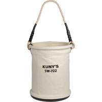 Seaux &agrave; outils robustes, 11" lo x 11" la x 16" h, Toile, Beige Absolute Business Supply