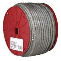 C&acirc;ble m&eacute;tallique, 250' (76,2 m) x 3/32", 184 lb (0,092 tonne), Rev&ecirc;tement de vinyle Absolute Business Supply