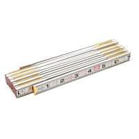 R&egrave;gle en bois pliante, 6' lo, Bois, Graduations de 1/6" Absolute Business Supply