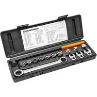 Ensemble d'outils &agrave; rochet avec ceinture serpentine 15 mcx Absolute Business Supply