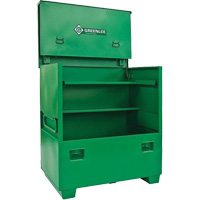 Coffre de chantier, 48" la x 30" p x Vert Absolute Business Supply