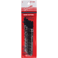 Lame de scie sauteuse, Bim&eacute;tal, Tige en T, 4" lo, 6 dents par pouce Absolute Business Supply