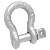 Manille &agrave; ancre, 1/4", Cheville &agrave; vis, Galvanis&eacute; &agrave; chaud Absolute Business Supply