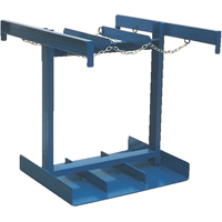 Chariot pour bouteilles, Roues Caoutchouc, Base de 35" la x 38" lo, 500 lb Absolute Business Supply