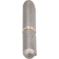 Weld-On Hinge, 0.315" Dia. x 1.575" L, Mild Steel w/Fixed Steel Pin Absolute Business Supply