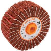 Two-In-One Turbo Drums, 4-1/2" Dia. x 2" W, 5/8"-11 Arbor, 60 Grit Absolute Business Supply