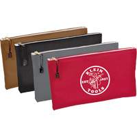 Poches &agrave; fermeture &agrave; glissi&egrave;re pour outils, paquet de 4, Porte-outil, Toile, 1 Poches Absolute Business Supply