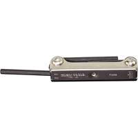 Folding Hex Key Set, 7 Pcs., Metric Absolute Business Supply