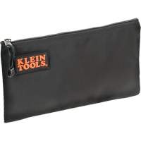 Pochette pour outils avec fermeture &agrave; glissi&egrave;re, Nylon balistique, 1 pochettes, Noir Absolute Business Supply