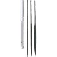 Needle File Set with Handle, 4 Pcs Absolute Business Supply