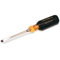 Heavy-Duty Slot Keystone Screwdriver, 7/32", 6-3/4" L, Cushion Grip Handle Absolute Business Supply