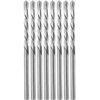 8-Piece Guidepoint Spiral Saw Bit with 1/8" Diameter, 1/8", 3/4" Flute Absolute Business Supply