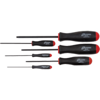 Ball Driver Screwdriver Sets - Metric, 6 Pcs. Absolute Business Supply
