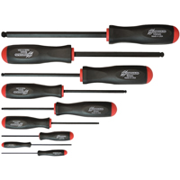 Ball Driver Screwdriver Sets - Metric, 9 Pcs. Absolute Business Supply