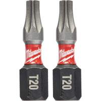 Forets &agrave; chocs Shockwave, Torx, T-20, Prise 1/4" Absolute Business Supply