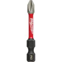 Tr&eacute;pan &agrave; choc Shockwave, Phillips, Embout #2, Prise 1/4", Longueur 2" Absolute Business Supply