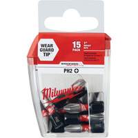 Forets &agrave; chocs Shockwave, Phillips, #2, Prise 1/4" Absolute Business Supply