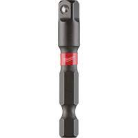 Adaptateur de douilles &agrave; chocs Shockwave, 1/4" Prise, Dimension m&acirc;le 1/4", Sph&eacute;rique, 1-7/8" lo Absolute Business Supply