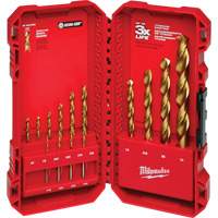 Jeu de forets &eacute;tag&eacute;s Thunderbolt, 14 morceaux, Acier rapide Absolute Business Supply