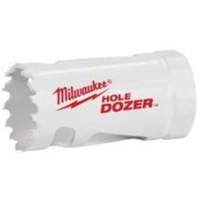 Scie-cloche Hole Dozer avec arbre, 1", Profondeur de la coupe 1-5/8", Bim&eacute;tal Absolute Business Supply
