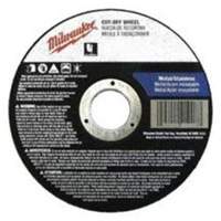 General Purpose Cut-Off Wheels, 4-1/2" x 0.045", 7/8" Arbor, Type 1, Aluminum Oxide, 13580 RPM Absolute Business Supply
