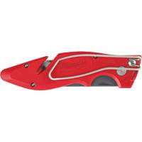 Fastback Flip Utility Knife, 2" Blade, Carbon Steel Blade, Metal Handle Absolute Business Supply