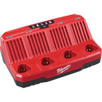 Chargeur s&eacute;quentiel avec quatre baies M12 , 12 V, Lithium-ion Absolute Business Supply
