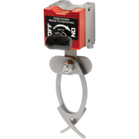 Crochets de suspension avec interrupteur, Longueur de 5-3/4", Diam&egrave;tre de 1-3/4", Capacit&eacute; de 35 lb Absolute Business Supply