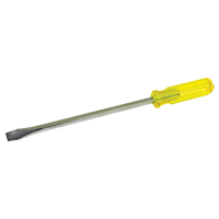 Slotted Screwdriver, 1/2", 14-1/2" L, Plastic Handle Absolute Business Supply