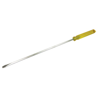 Slotted Screwdriver, 9/16", 27-1/4" L, Plastic Handle Absolute Business Supply